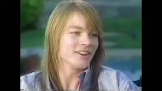 Axl Rose Interview 1990 AI ENHANCED AUDIO (Adobe Podcast Test)