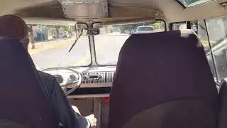 Dan's Van Driving from Inside!