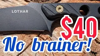 Budget EDC Fixed Blade Gold! Lothar Fox