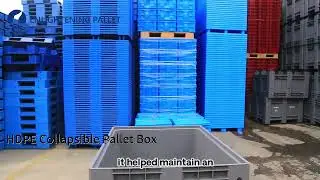hdpe Collapsible Plastic Pallet Boxes