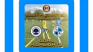 Walthamstow U23 v Tiptree Jobserve FC- Essex FA County Cup- Round 1 Goal Highlights: 05.10.24