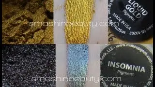 Makeup Geek Pigments Review