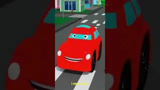 Beep Beep Vroom! Red Car Song 🚗 @babysongs-broandsis