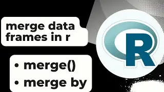 How to merge two data frames in r | merge data frames by column in r example