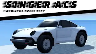 Singer ACS (Code Car) Handling & Speed Test - Southwest Florida Roblox