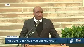 KCMO Mayor Quinton Lucas describes Drexel Mack as an 'inspiration for all of us'