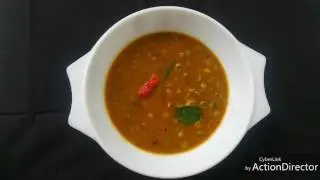 One pot Sundaikkai Thengaippal Sambar (Turkey berry coconut milk sambar)