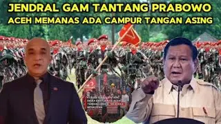Jenderal GAM Tantang Prabowo! TNI–Polri Mulai Bergerak, Isu Aceh Merdeka Kembali Memanas