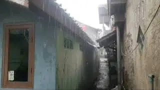 The natural joy of a village drenched in rain, bringing coolness and peace,Stress Treatment