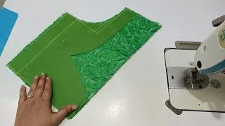 Net Blouse Back Neck Design Cutting and Stitching | Blouse Designs | Simple and easy Neck Design