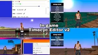 CLEO | In-Game Timeyc Editor v2 Gta Sa AML Android 2025