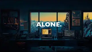 The Mountain LAB 2 | Dark Ambient Focus Music [ALONE] 4K
