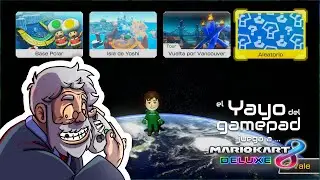El yayo del gamepad juega a Mariokart 8  Parte01 - Quemando goma del baston