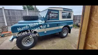 Numb Nuts the Land Rover series 3 goes for its first drive after a full restoration