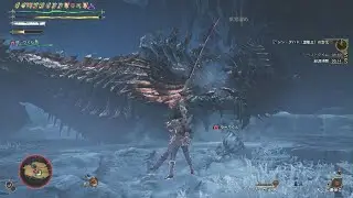 [MHWilds] 凍え知れ、安寧の睡郷　歴戦王ジン·ダハド　フリチャレ　太刀　8'16