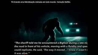 Pé-Grande uma hibridização relatada em todo mundo. Variação Nefilin.