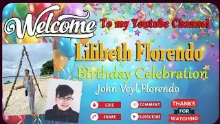# happy birthday John veyl Florendo