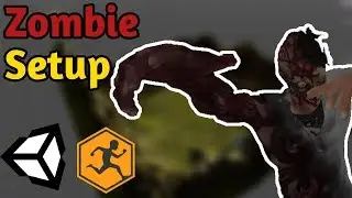 Unity3D Tutorial: Import Zombie Model (Mixamo Animations) - 2018