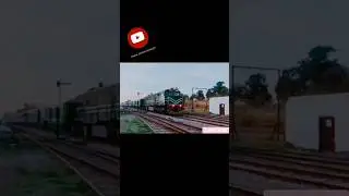 | GEU-40-9051 LEADING 6DN GREEN LINE EXPRESS | CROSSING THE STATION FAST SPEED #trainloverexpress!!!