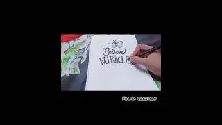 Learn English Calligraphy with SalHa Creation | Easy Way to do Calligraphy