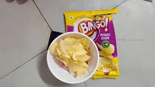 Bingo! Original Style Salt Sprinkled, 22g, Flat Cut Salted Potato Chips Perfect for Snacking.