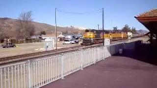 UP 1995 goin by the Depot