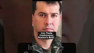 Iron Trade Controversy  Rustam's Bold Moves #family #news #4k #tajikistan #мухаммадикболи