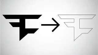 How to Turn any Logo Into an Outline | Photoshop Tutorial