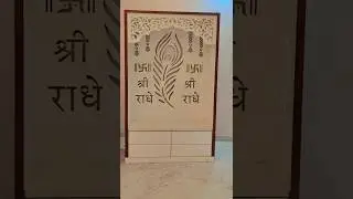 Saifi interior design #amazing #video #Mandir TV panel#pop ceiling