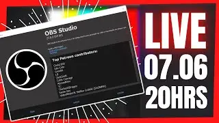 🔴 LIVE DE SEGUNDA #29 - OBS STUDIO V.27 - Recursos novos e Testes ao Vivo!!!