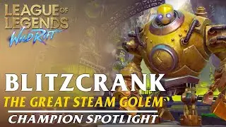 Blitzcrank: Champion Spotlight | Ability Preview - WILD RIFT