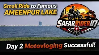 ameenpur lake ride #ameenpur #beeramguda #sangareddy #patancheru   @SAFARRIDER07 
