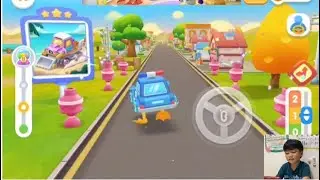 Seru! Main Game Mobil Polisi di Kota Warna-Warni 🚙🚓🍄🌈