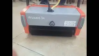 250# Demonstration on RootsScrub Wizzard, Mini floor Scrubber, made in India. 08012026.