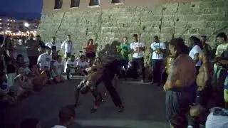 Mestrando Takinha - Abad&aacute;-Capoeira em Creta Gr&eacute;cia