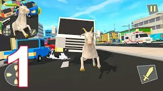 Angry Goat Tycoon 2021 New Smash City Simulator Gameplay Walkthrough Part 1 (IOS/Android)
