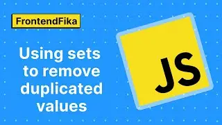 ArrayFTW | Using sets to remove duplicated values in arrays