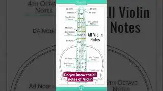 Do you know all Violin Notes? #violintutorials #violinmusic #violin #backgroundmusic #shorts #story