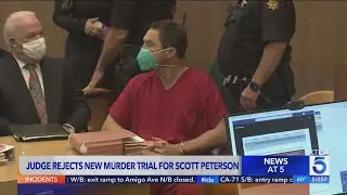 Judge rejects new murder trial for Scott Peterson