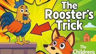 How Did the Rooster Trick the Fox?🐓🦊 | A Children's Story