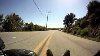 Goped Go quad high speed street racing run