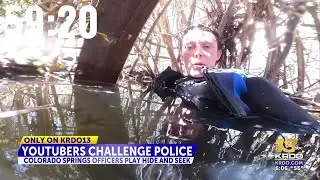 Popular Youtuber challenges Colorado Springs police to a game of hide & seek, in now viral ...
