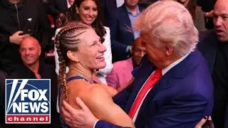 'SURREAL MOMENT': UFC champ reacts to celebrating win with Trump