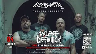 Violent Definition Interview - Altars of Metal