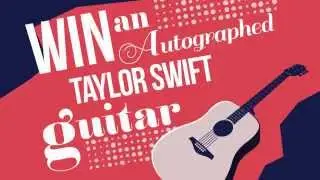WIN an Autographed Taylor Swift Guitar from Spinnr!