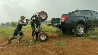 TEST RIDE ATV 150cc Full Matic dengan ban tipe TRACTOR