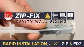 ZIP-FIX - How To Tuesday - Quick & Easy Plasterboard Fixing.