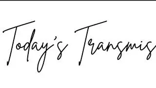 Today&rsquo;s Transmission&hellip;🤞🏾🙋🏾&zwj;♀️