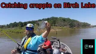 Birch lake fishing - Trolling crankbaits for crappie