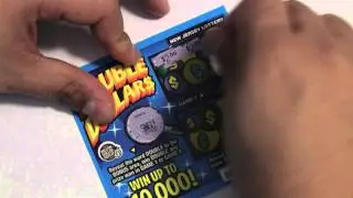 Double Dollar$ $2 Instant Scratch off ticket NJ